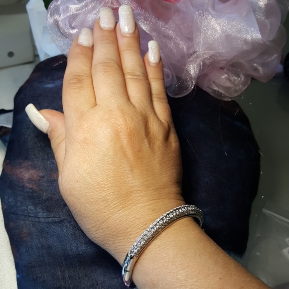 LAST 2 Left Lia Sophia LNWT Austrian Crystal brace - Picture 5 of 7